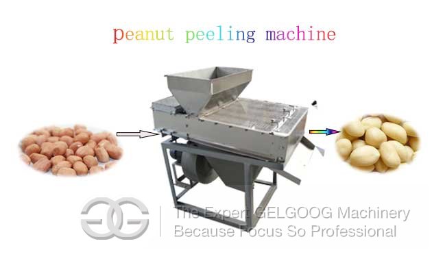 peanut peeler machine