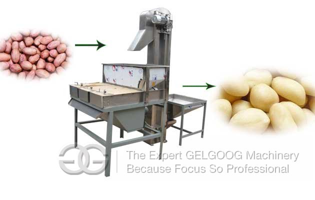 Peanut Skin Removing Machine|Peanut Kernels Separating Machine